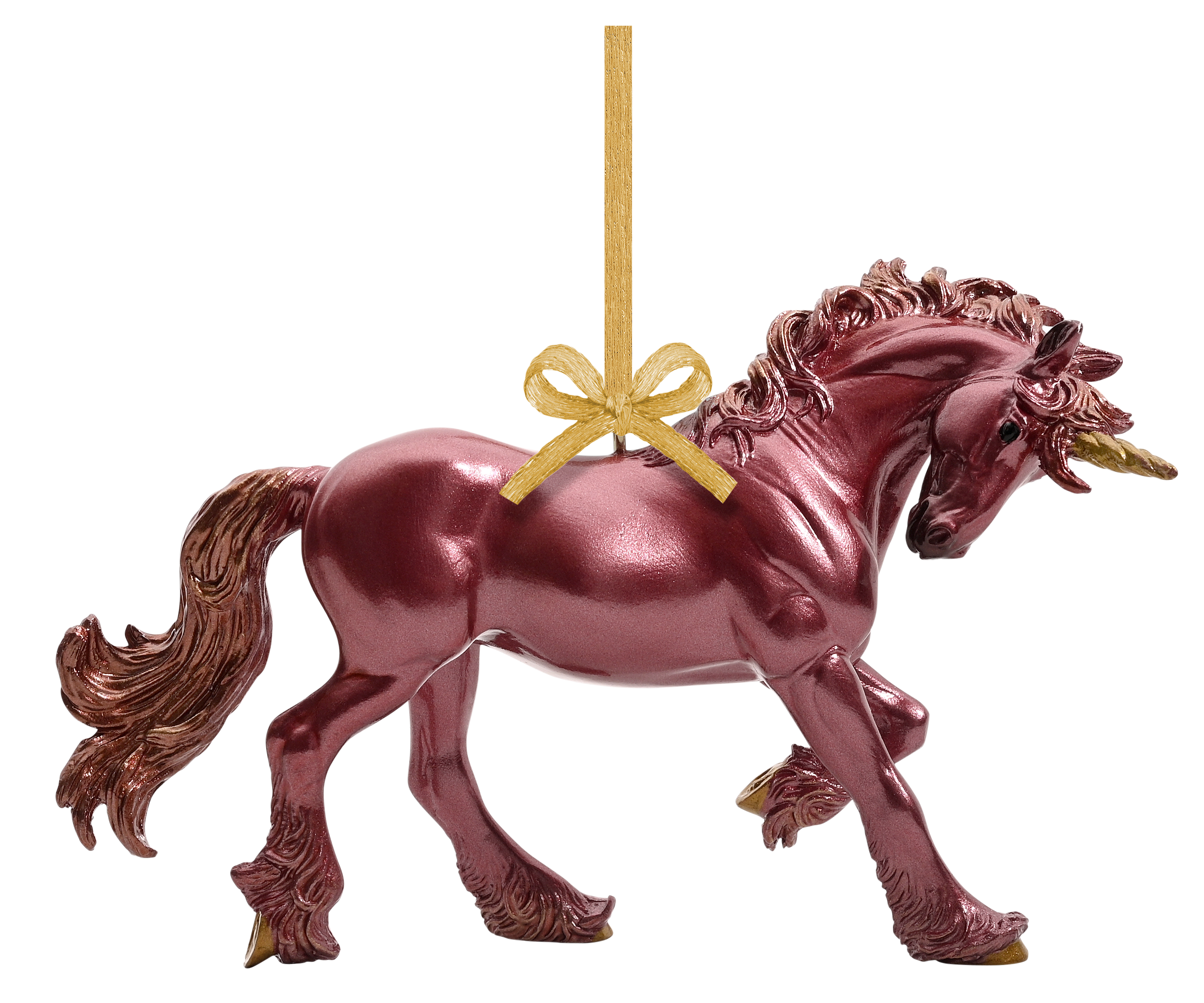 Breyer 2024 Christmas Scarlet Unicorn Ornament #700729